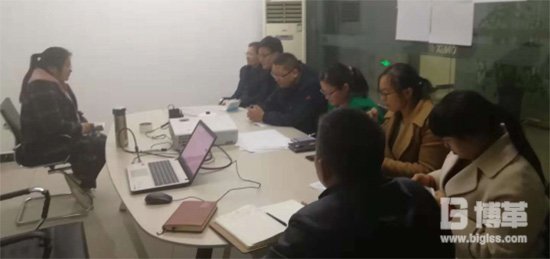 博革顧問和企業核心人員一起研討方案